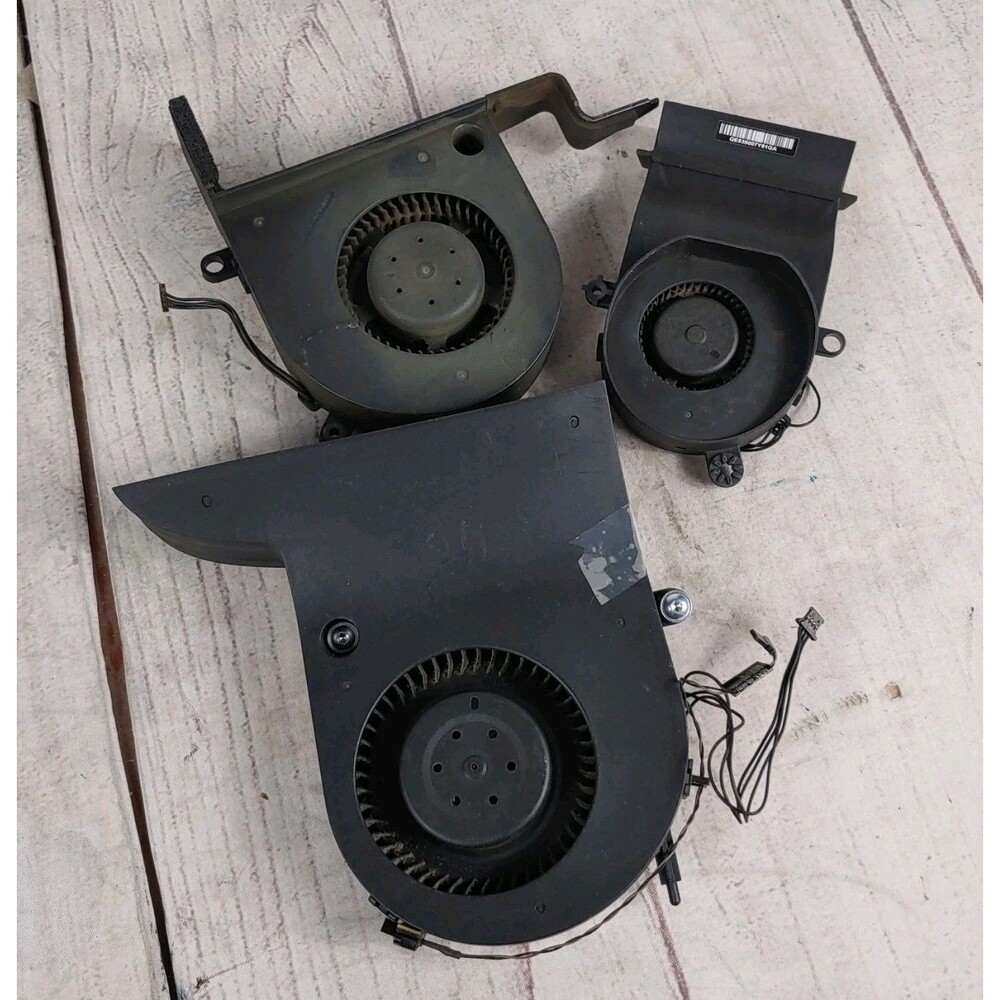 A1312 iMac 2009-2011 All Exhaust Fans SET - 610-0035 069-3744 - USED - Tested